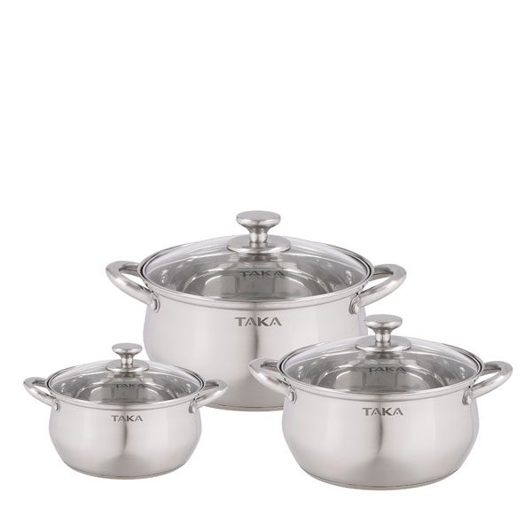 Bộ nồi Inox Taka NI03T