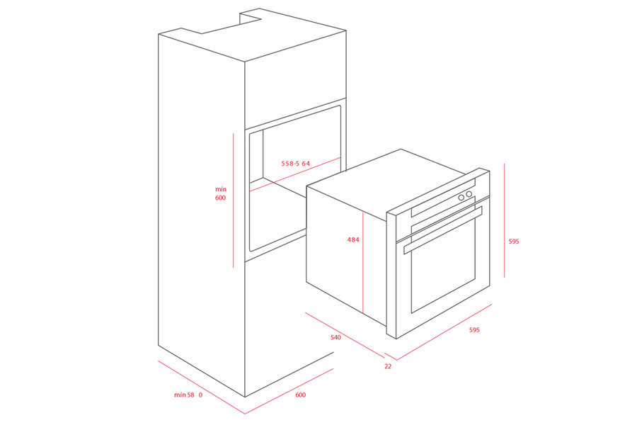 Lò nướng Teka HS 735