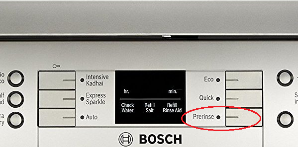 Chương trình PreRinse